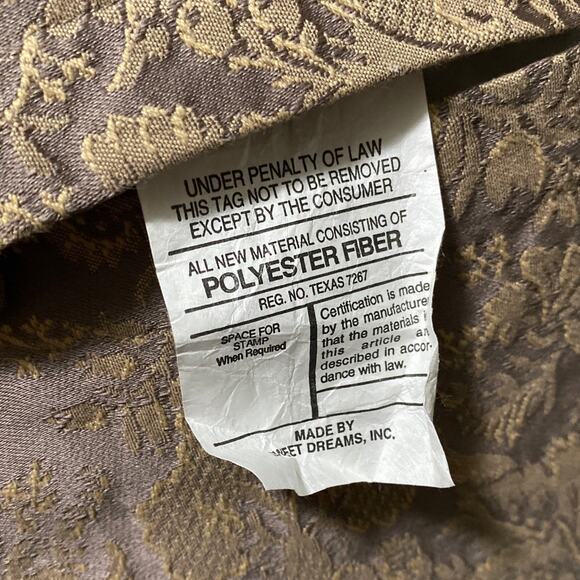 Neiman Marcus Sweet Dreams Vintage Exotic Decorative Pillow Monkey Jungle Safari - Picture 8 of 12